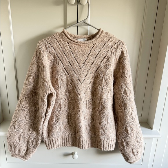 & Other Stories Sweaters - & Other Stories Textured Beige Sweater